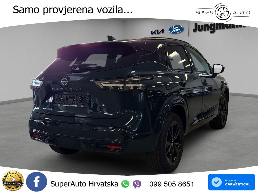 Nissan Qashqai 1.3 DIG-T (158 KS) Xtronic N-Design LED+GR SJED+ACC