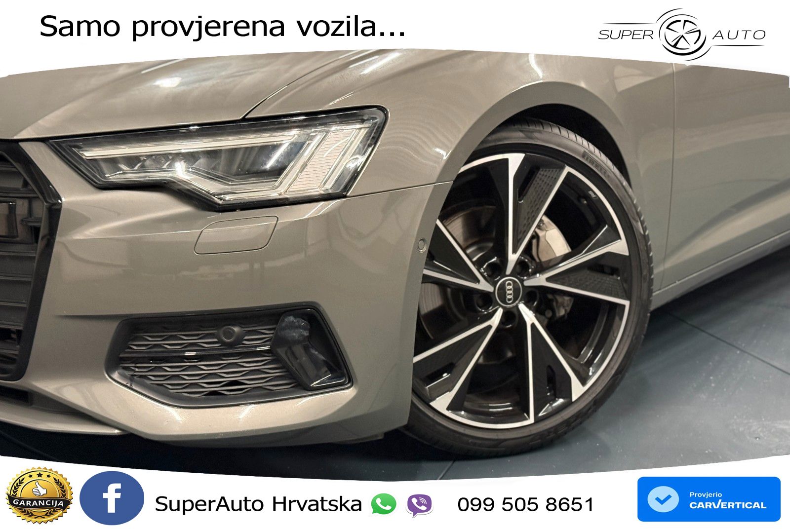 Audi A6 45 TFSI (265 KS) quattro ultra S tronic S line LED+GR SJED+ACC