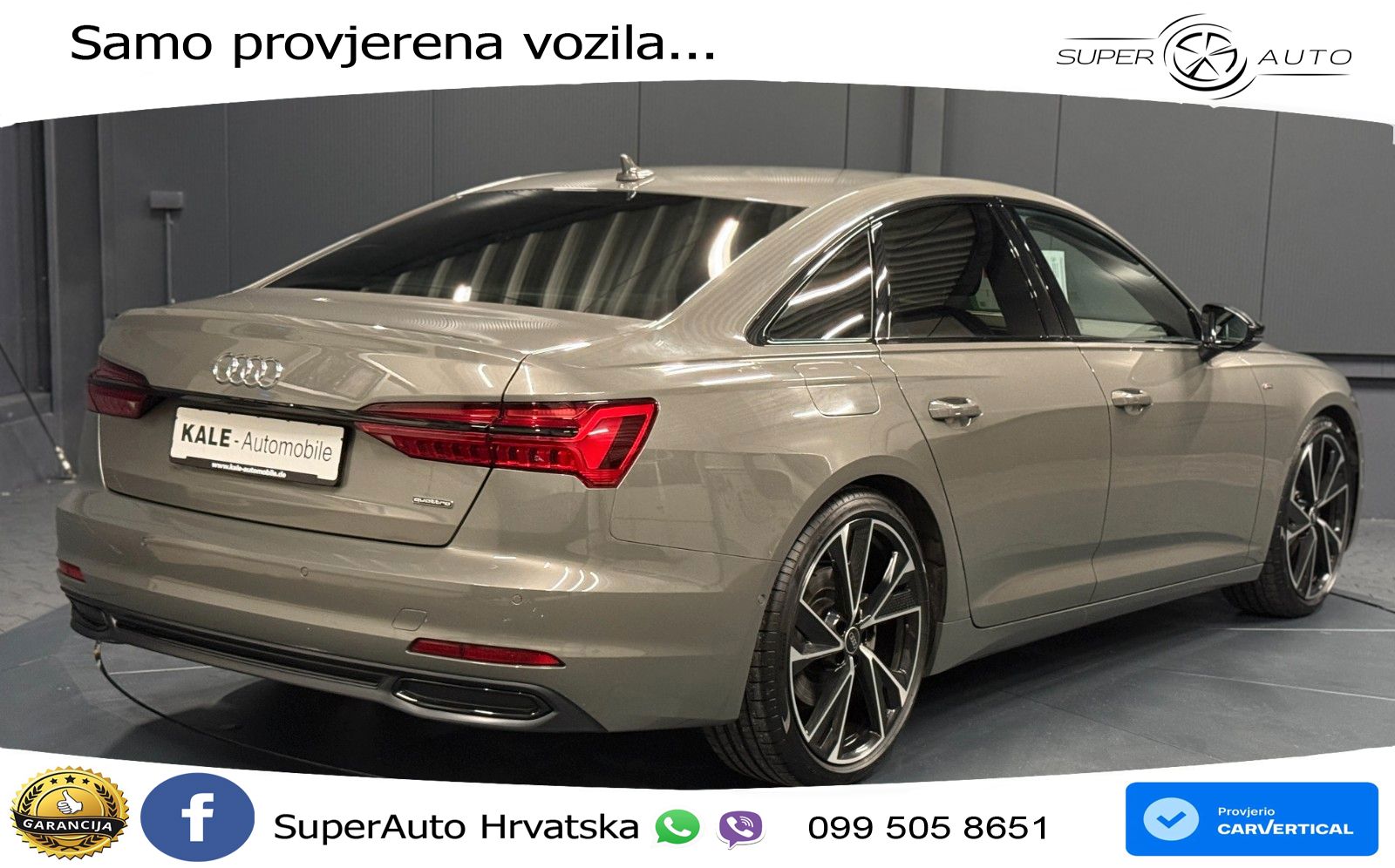 Audi A6 45 TFSI (265 KS) quattro ultra S tronic S line LED+GR SJED+ACC