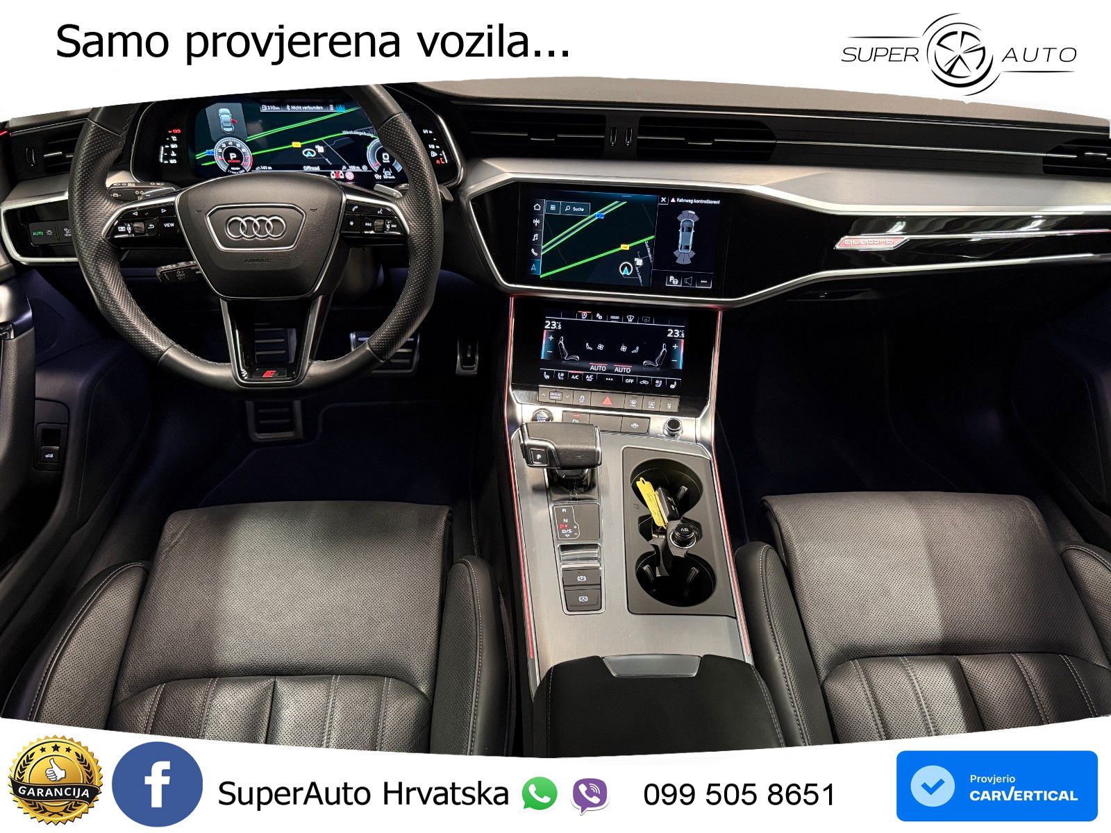 Audi A6 45 TFSI (265 KS) quattro ultra S tronic S line LED+GR SJED+ACC