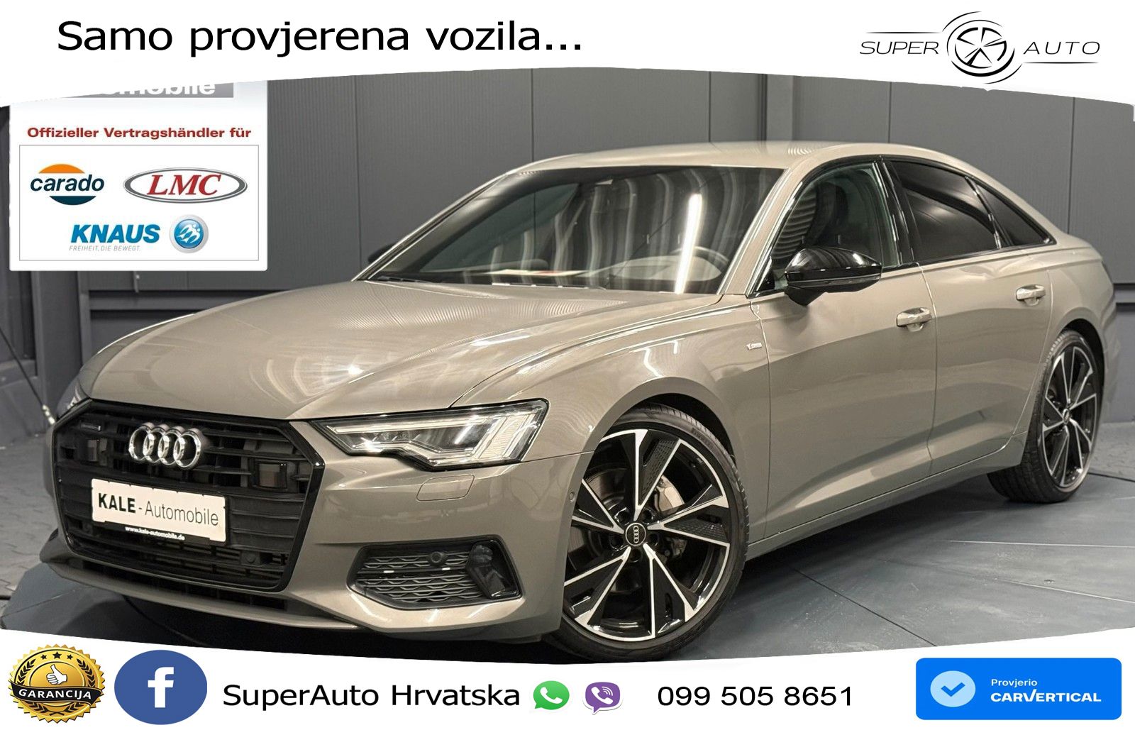 Audi A6 45 TFSI (265 KS) quattro ultra S tronic S line LED+GR SJED+ACC
