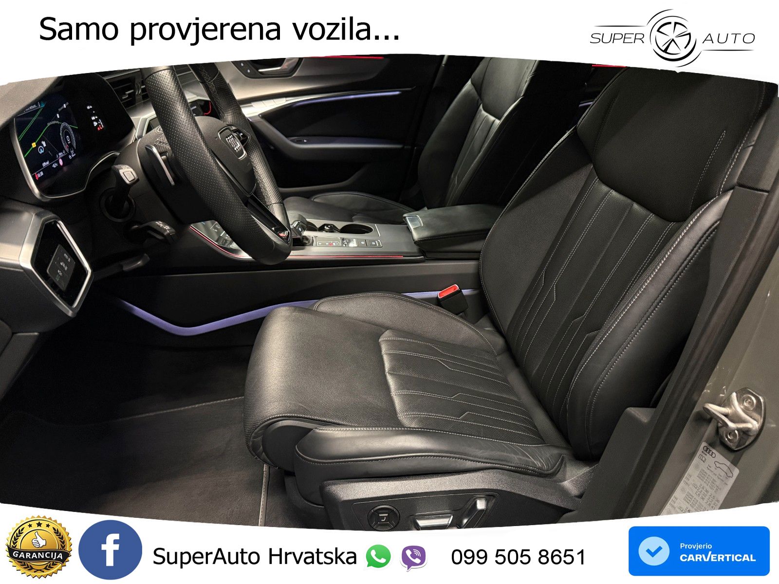 Audi A6 45 TFSI (265 KS) quattro ultra S tronic S line LED+GR SJED+ACC
