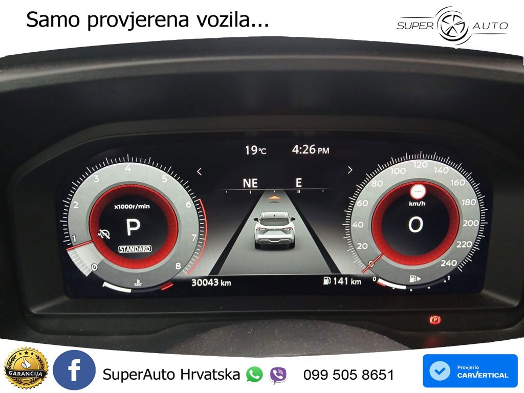 Nissan Qashqai 1.3 DIG-T (158 KS) 4x4 Xtronic N-Connecta LED+GR SJED+ACC