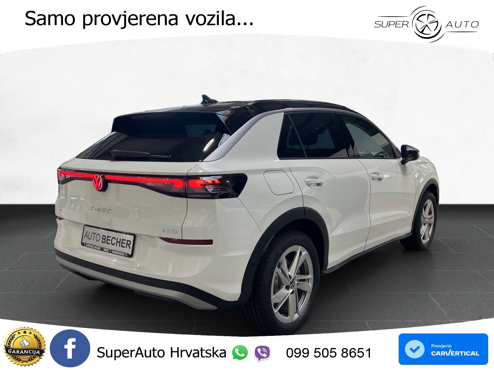 Volkswagen T-Roc 1.5 eTSI (150 KS)  DSG LED+GR SJED+ACC