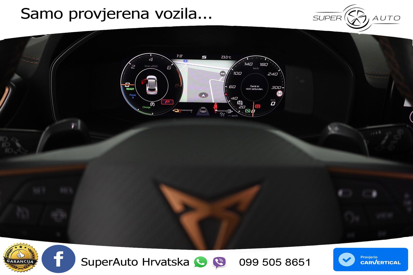 Cupra Formentor 1.4 TSI (245 KS) e-Hybrid DSG VZ LED+GR SJED+ACC