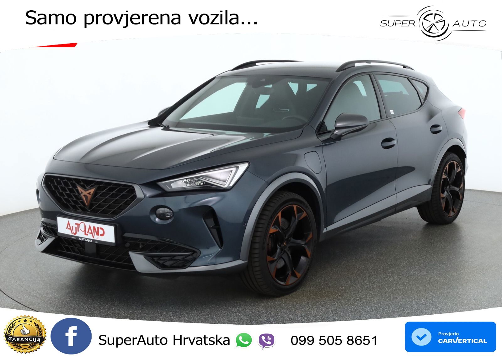 Cupra Formentor 1.4 TSI (245 KS) e-Hybrid DSG VZ LED+GR SJED+ACC