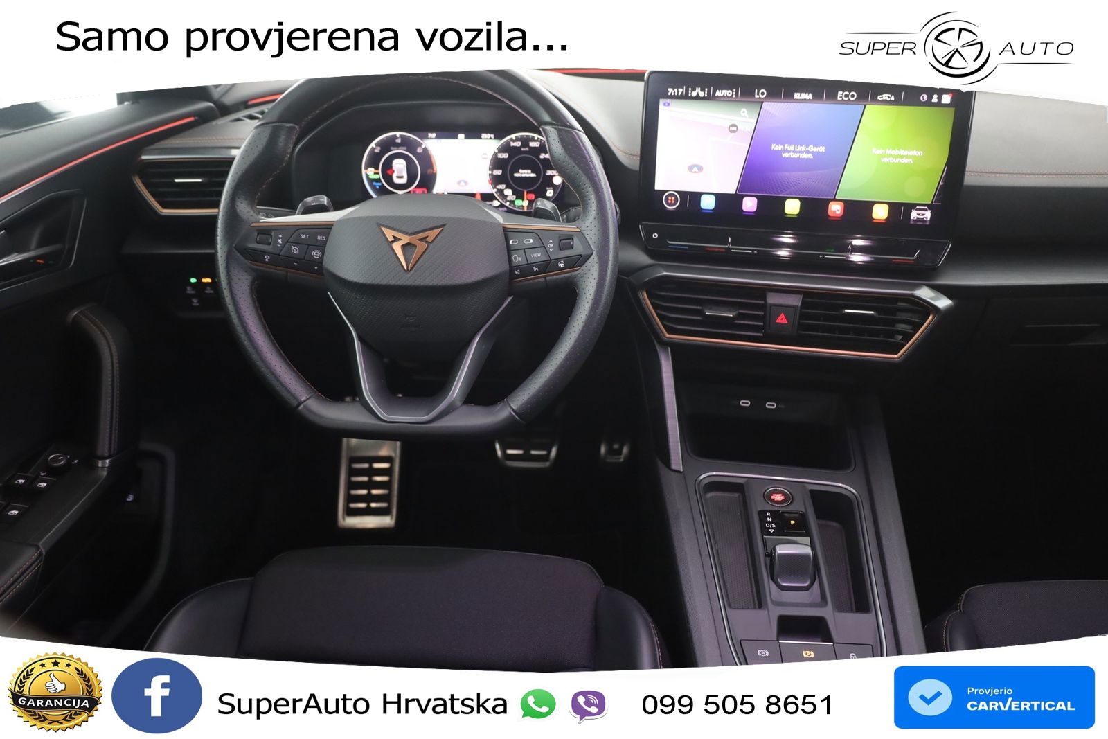 Cupra Formentor 1.4 TSI (245 KS) e-Hybrid DSG VZ LED+GR SJED+ACC