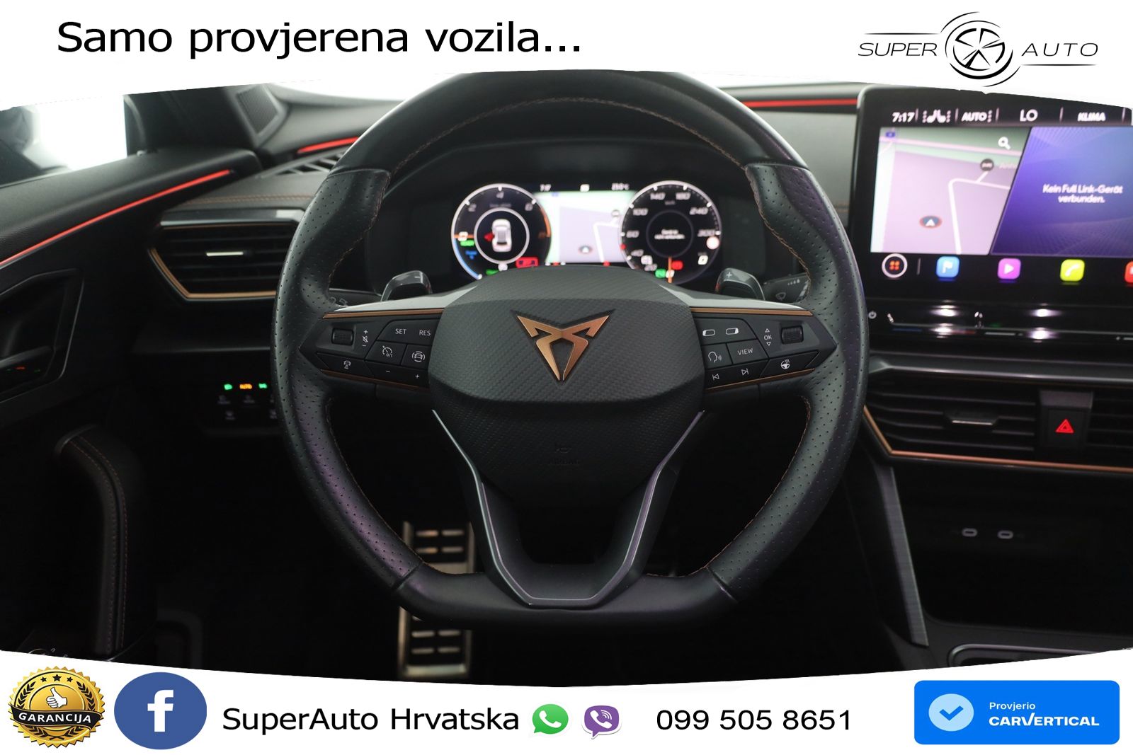 Cupra Formentor 1.4 TSI (245 KS) e-Hybrid DSG VZ LED+GR SJED+ACC