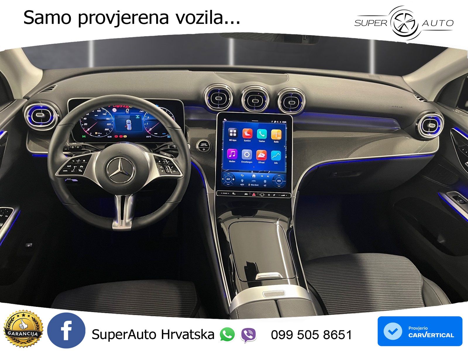 Mercedes GLC 200 (204 KS) 4MATIC 9G-TRONIC Avantgarde LED+GR SJED+ACC