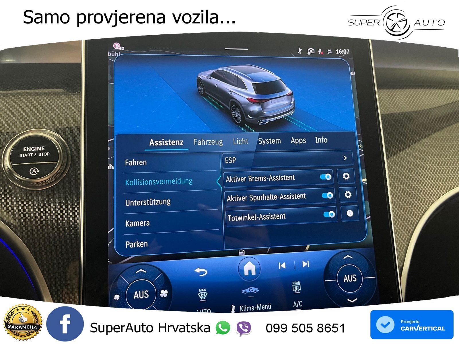 Mercedes GLC 200 (204 KS) 4MATIC 9G-TRONIC Avantgarde LED+GR SJED+ACC