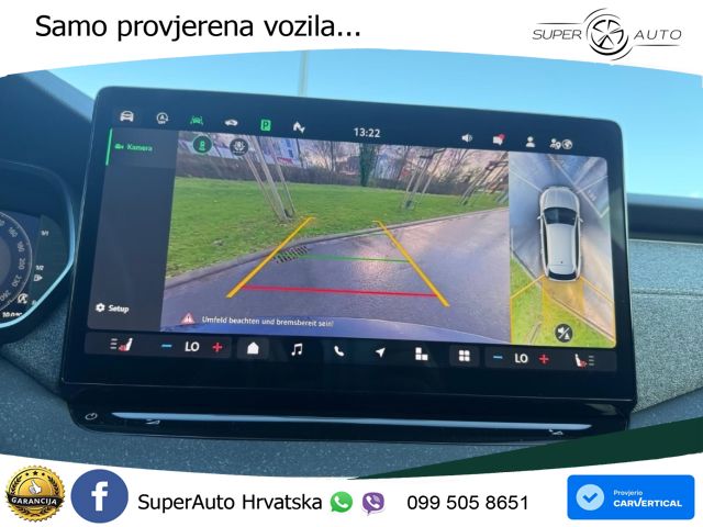 Škoda Octavia Combi 2.0 TDI (150 KS) DSG Selection MATRIX+GR SJED+KAM