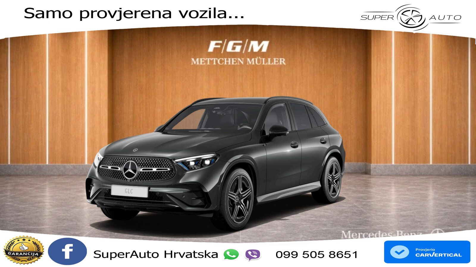 Mercedes GLC 220d (197 KS) 4MATIC 9G-TRONIC AMG LED+GR SJED+ACC