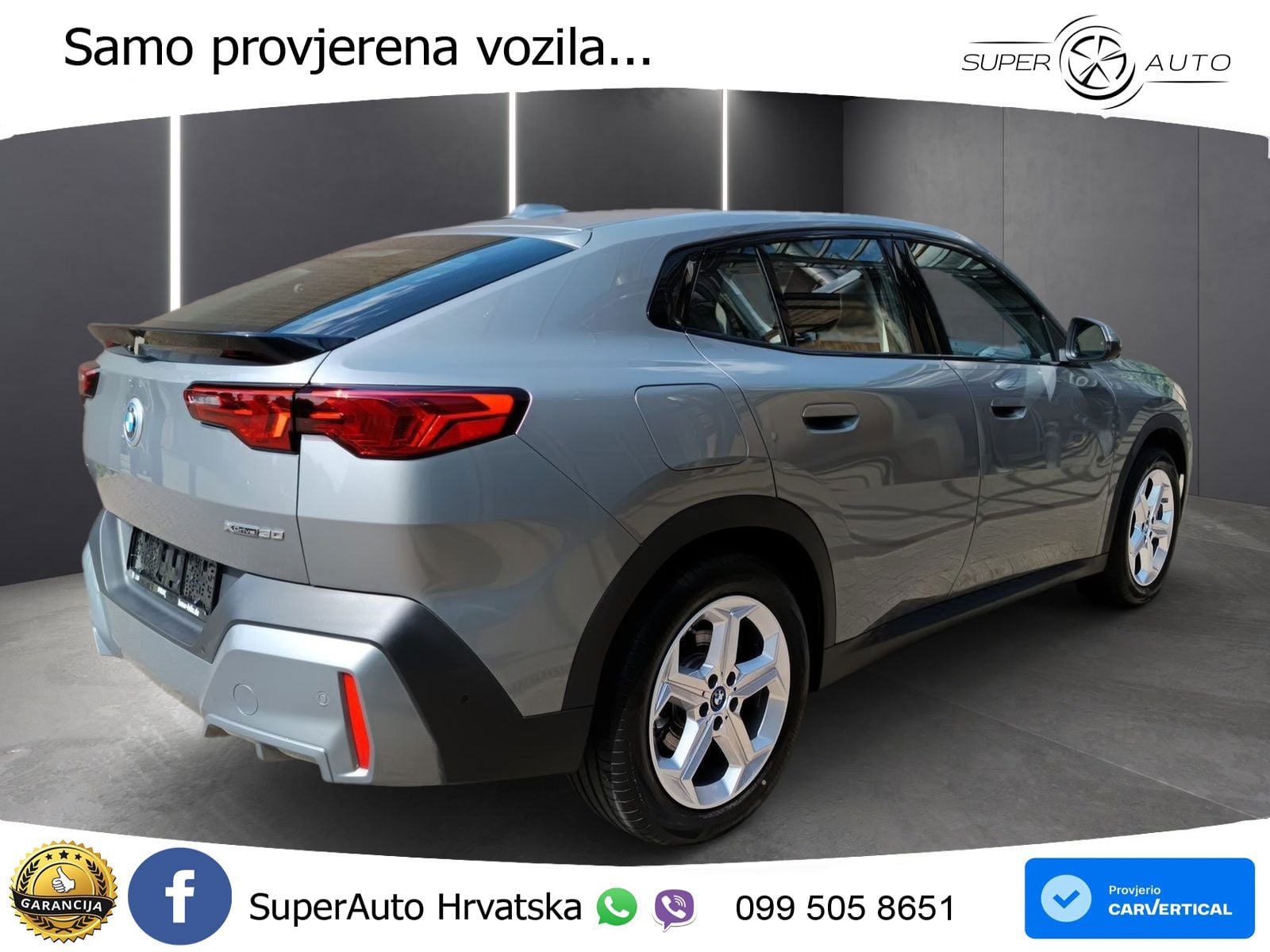 BMW iX2 66.5 kWh (313 KS) xDrive30 LED+GR SJED+ACC