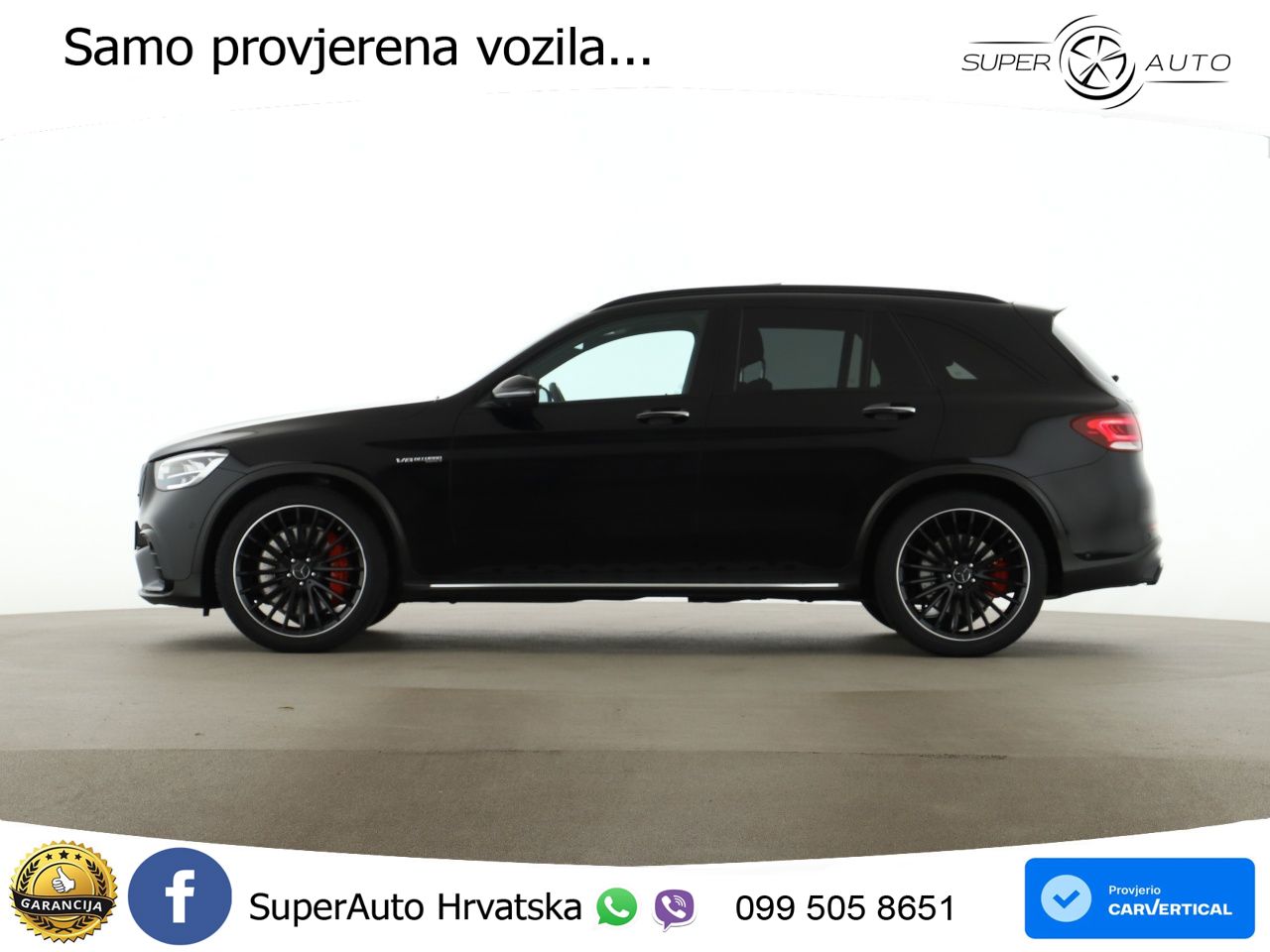Mercedes AMG GLC 63 S V8 (510 KS) 4MATIC+ MCT ACC+HEAD+GR SJED+360+PANO