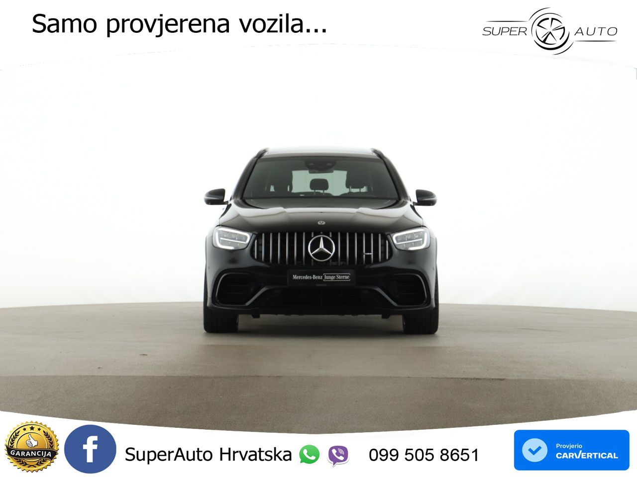 Mercedes AMG GLC 63 S V8 (510 KS) 4MATIC+ MCT ACC+HEAD+GR SJED+360+PANO