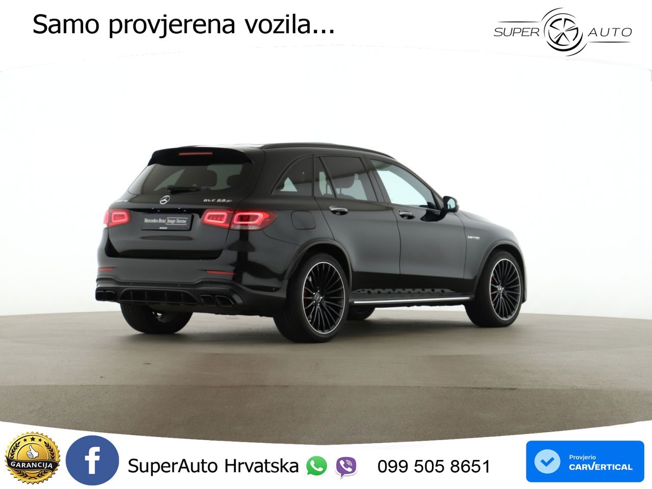 Mercedes AMG GLC 63 S V8 (510 KS) 4MATIC+ MCT ACC+HEAD+GR SJED+360+PANO