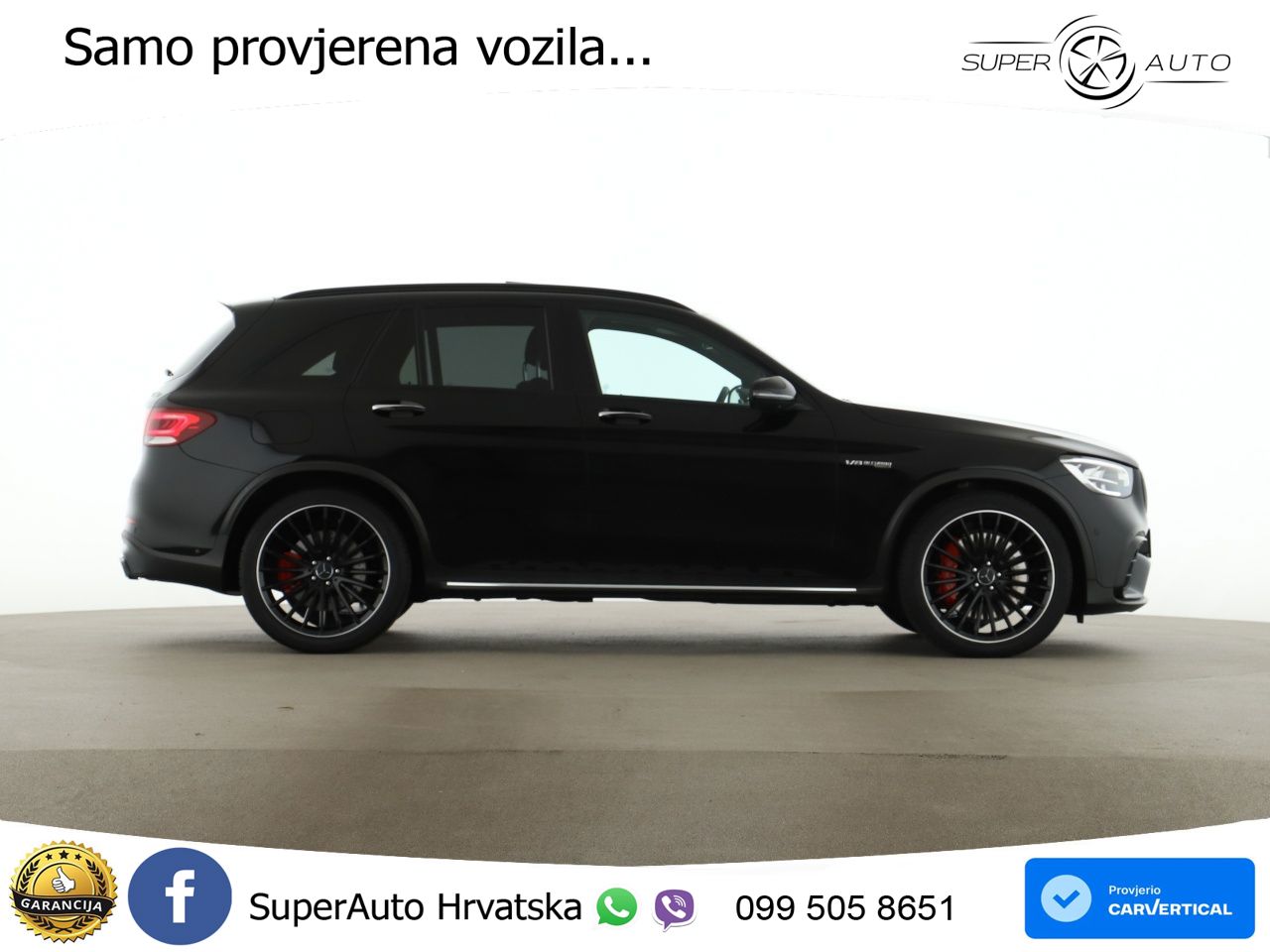 Mercedes AMG GLC 63 S V8 (510 KS) 4MATIC+ MCT ACC+HEAD+GR SJED+360+PANO