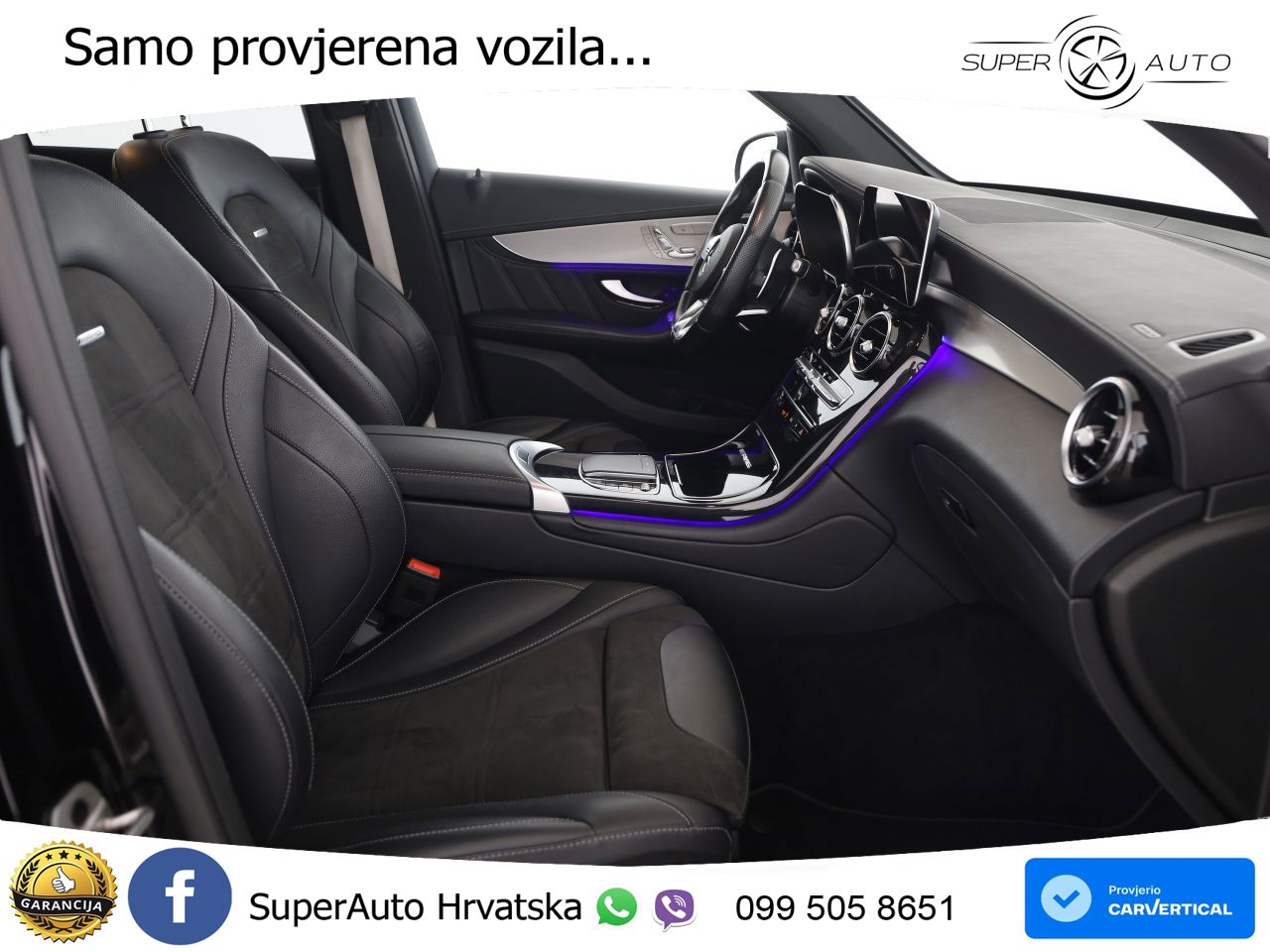 Mercedes AMG GLC 63 S V8 (510 KS) 4MATIC+ MCT ACC+HEAD+GR SJED+360+PANO