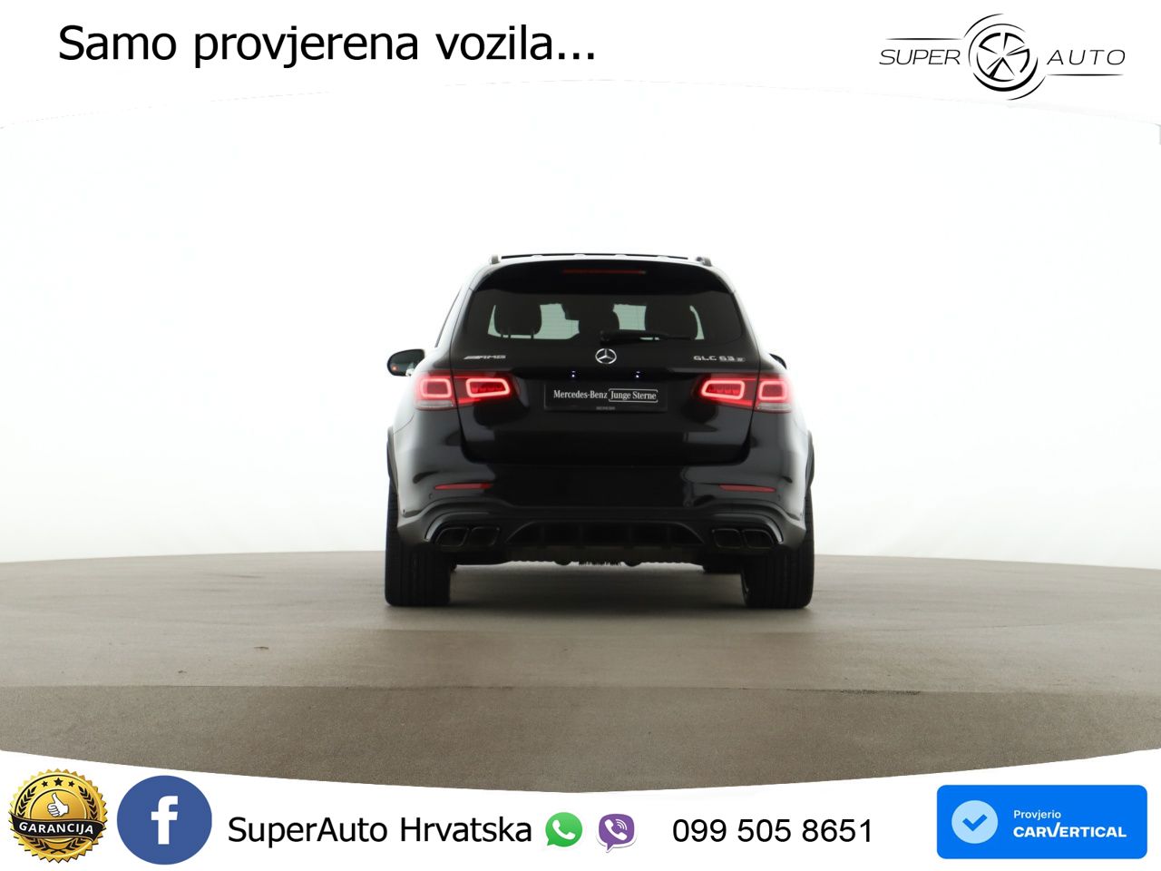 Mercedes AMG GLC 63 S V8 (510 KS) 4MATIC+ MCT ACC+HEAD+GR SJED+360+PANO