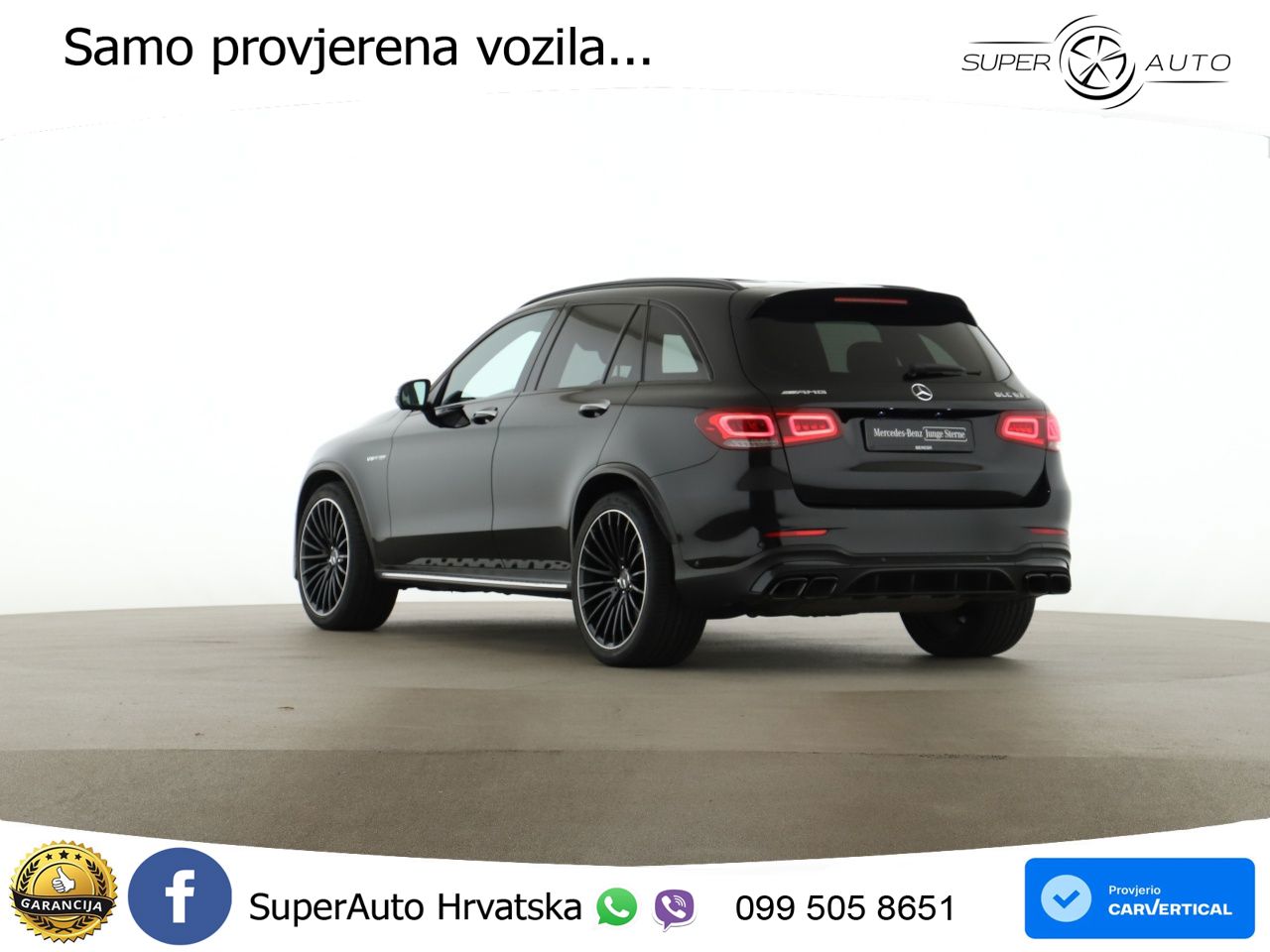 Mercedes AMG GLC 63 S V8 (510 KS) 4MATIC+ MCT ACC+HEAD+GR SJED+360+PANO