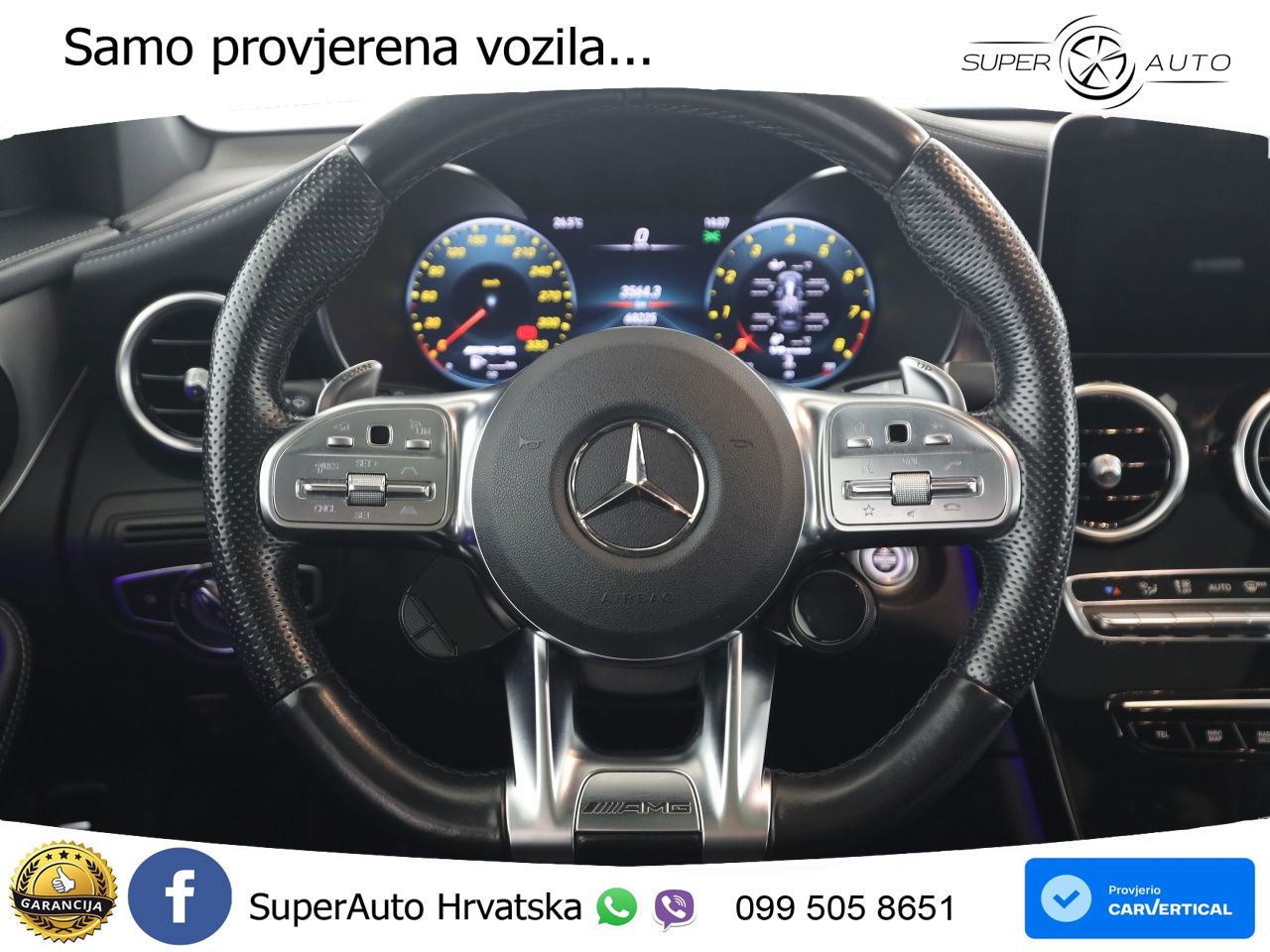 Mercedes AMG GLC 63 S V8 (510 KS) 4MATIC+ MCT ACC+HEAD+GR SJED+360+PANO