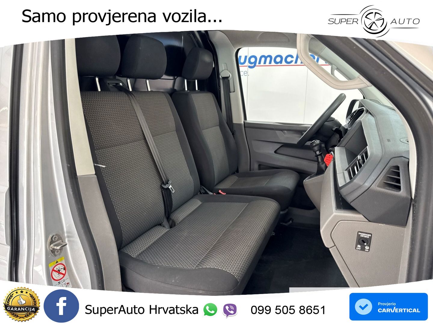 Volkswagen T6.1 Transporter Kasten AHK DAB 2x Schiebetür 15 150 KS