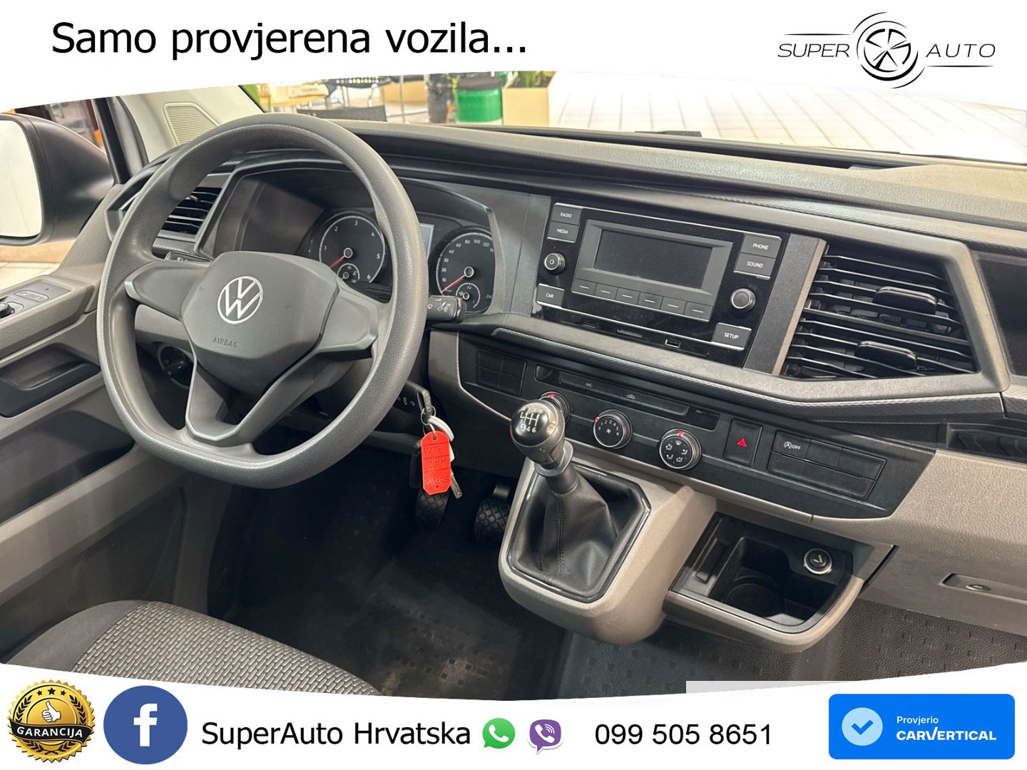 Volkswagen T6.1 Transporter Kasten AHK DAB 2x Schiebetür 15 150 KS