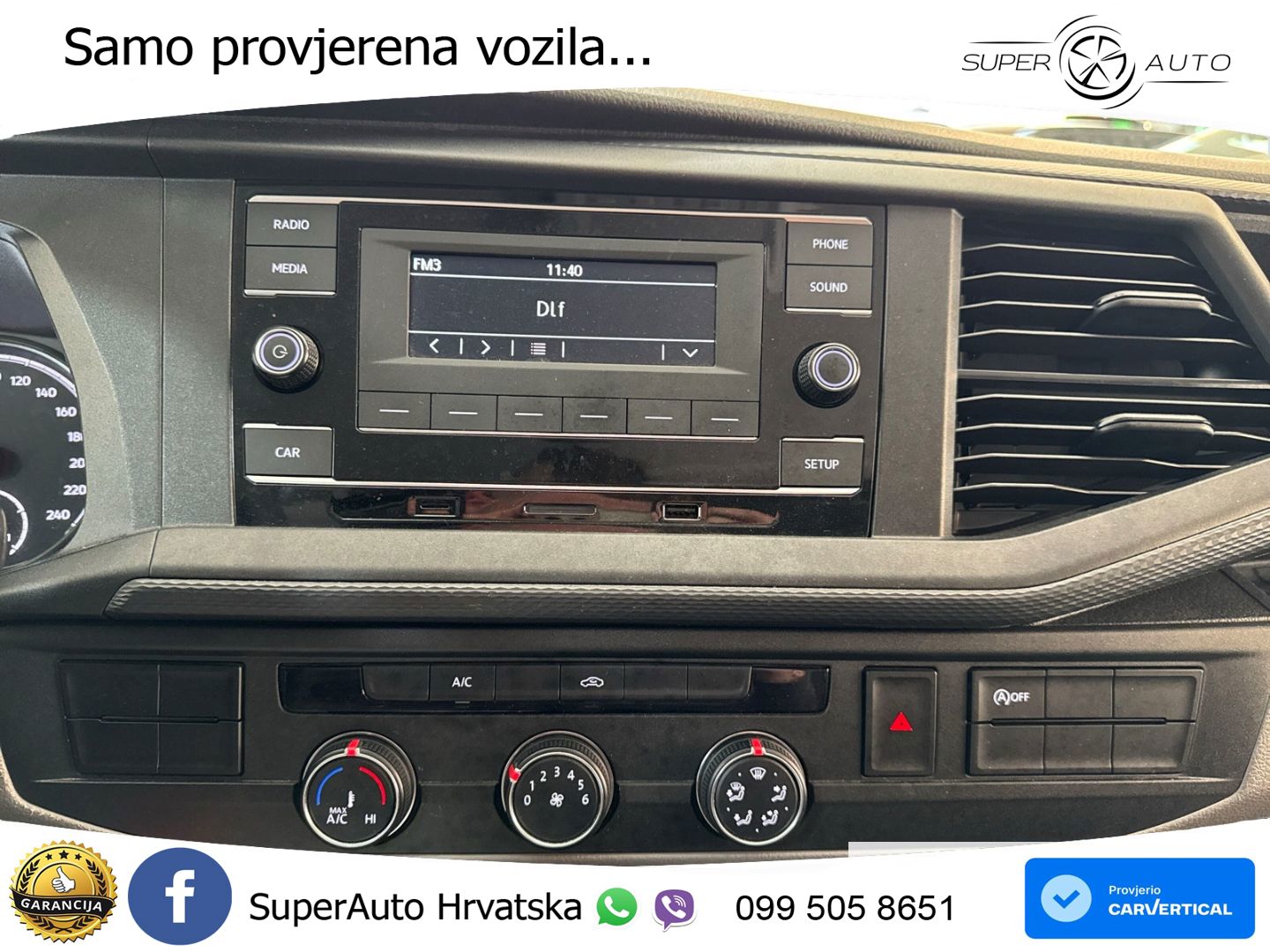 Volkswagen T6.1 Transporter Kasten AHK DAB 2x Schiebetür 15 150 KS