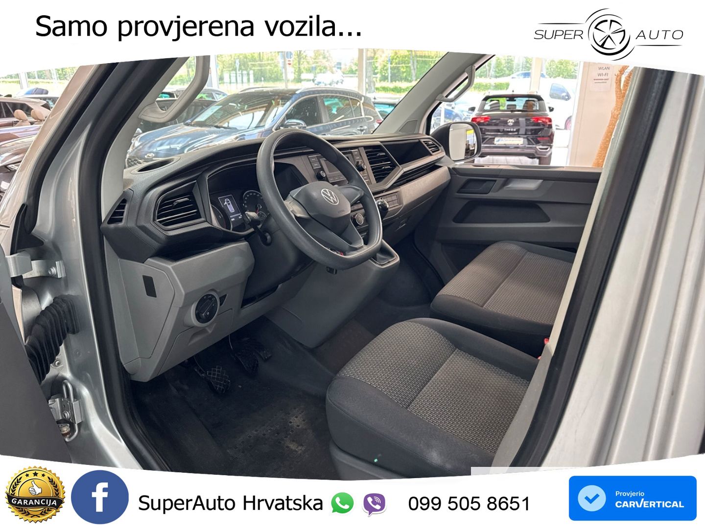 Volkswagen T6.1 Transporter Kasten AHK DAB 2x Schiebetür 15 150 KS