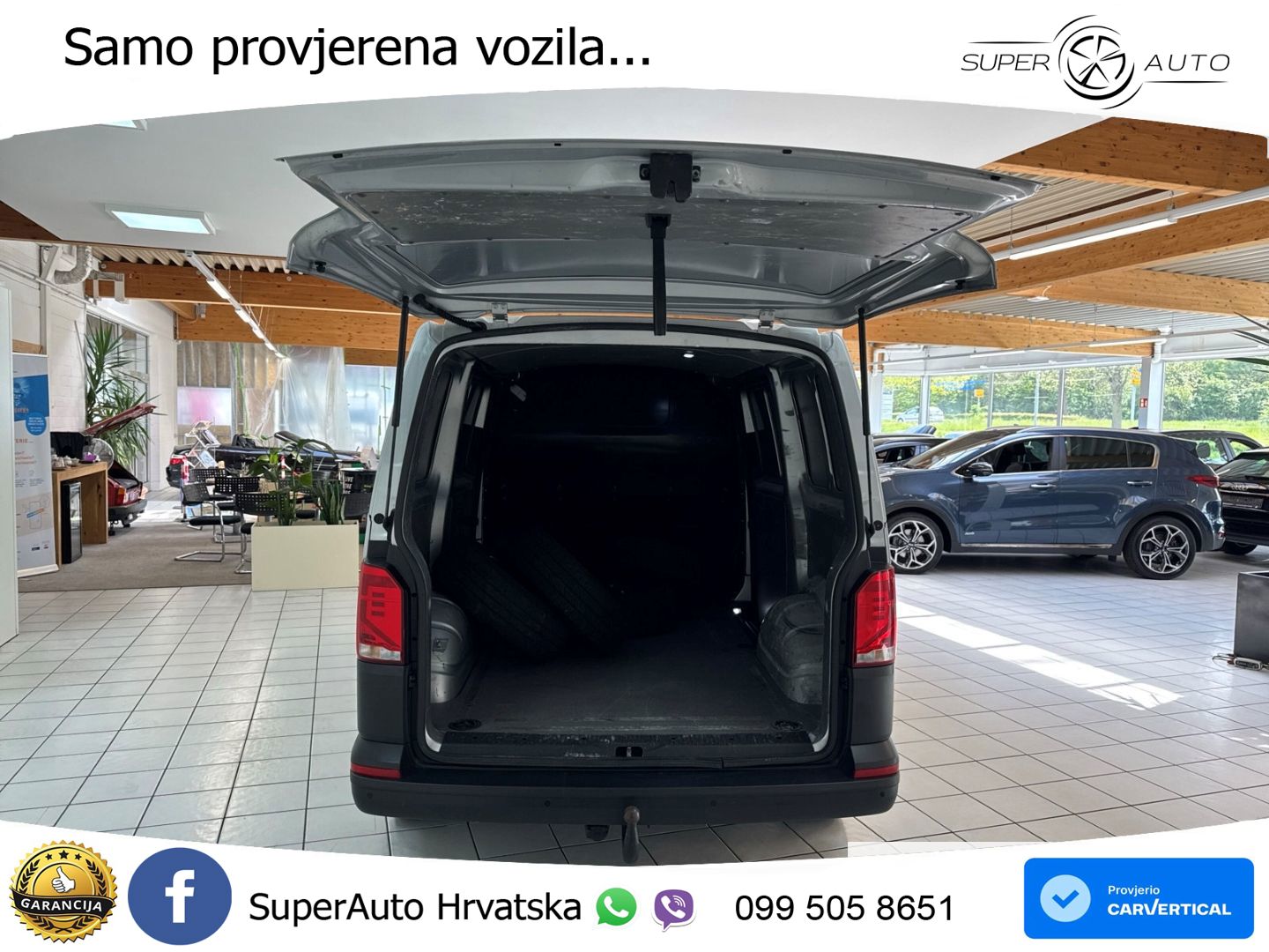 Volkswagen T6.1 Transporter Kasten AHK DAB 2x Schiebetür 15 150 KS