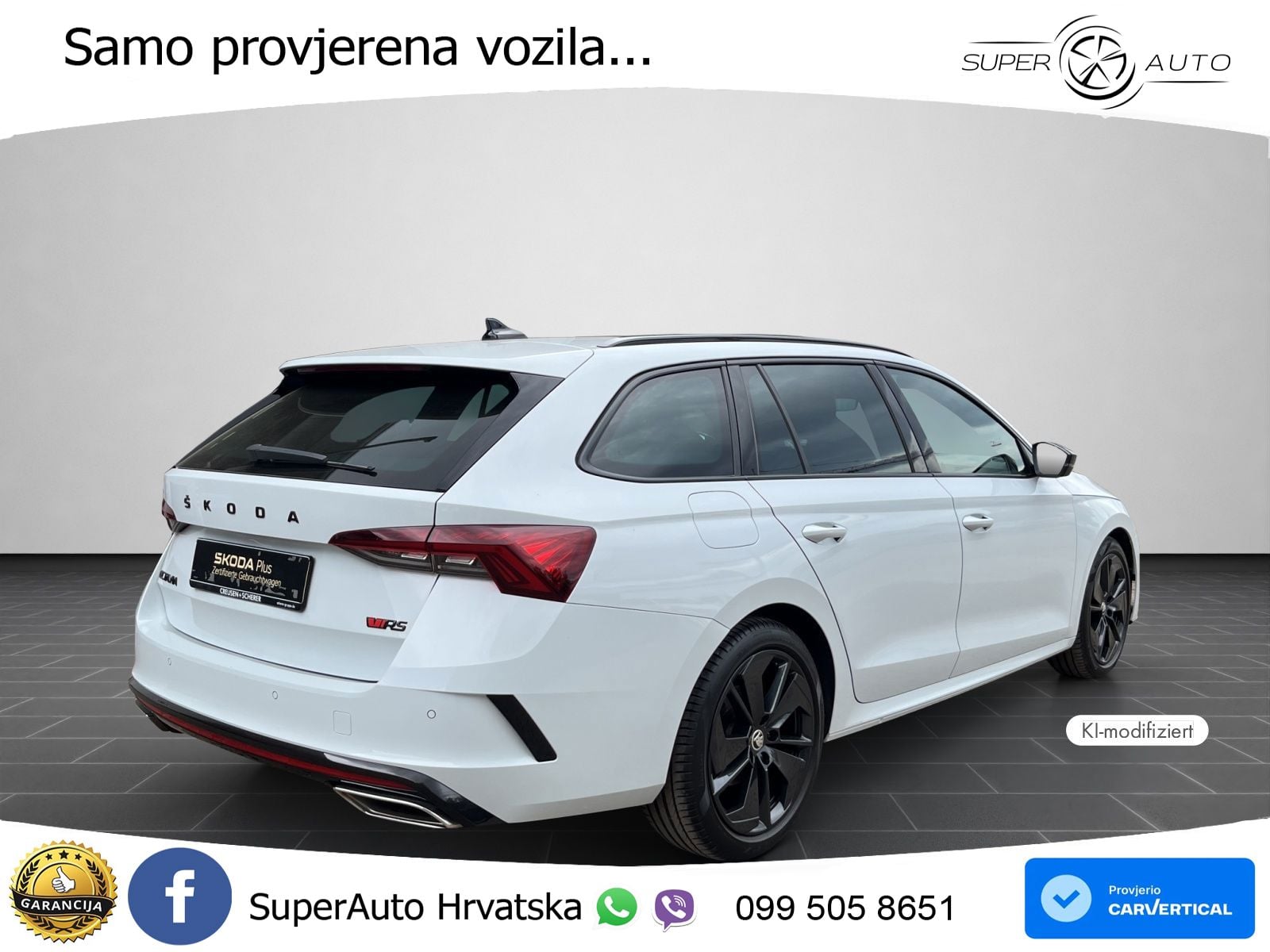 Škoda Octavia Combi RS 2.0 TDI (200 KS) DSG