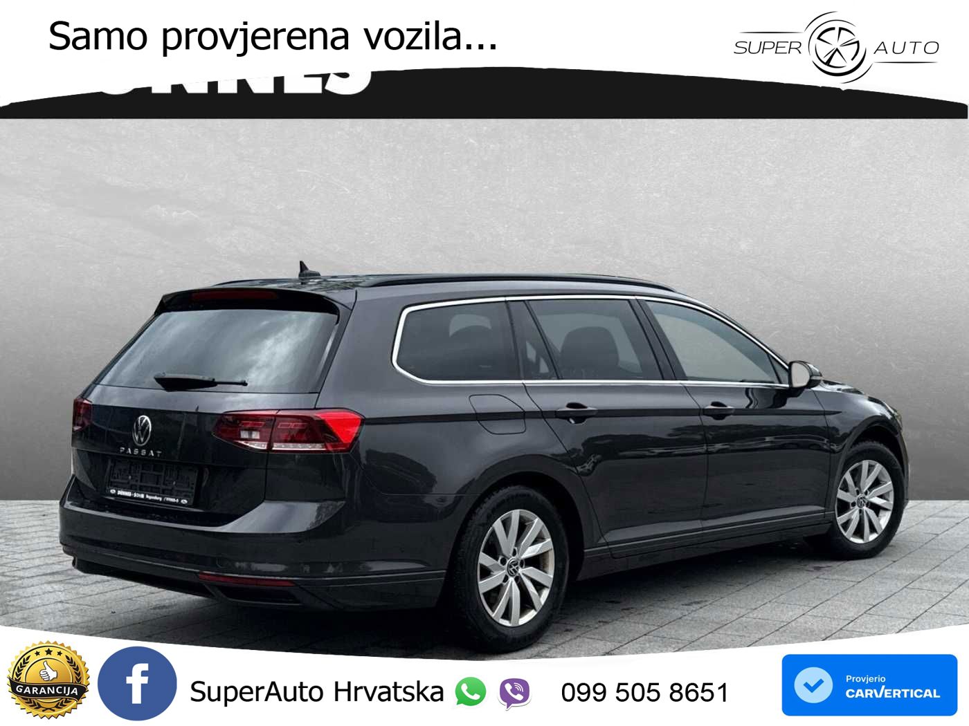 Volkswagen Passat Variant 2.0 TDI (150 KS) DSG Business LED+GR SJED+ACC