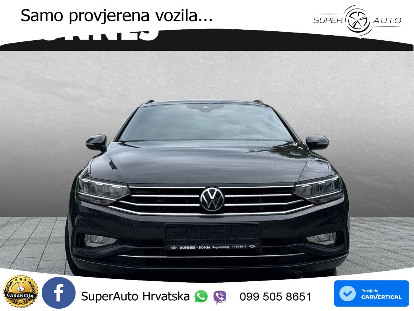 Volkswagen Passat Variant 2.0 TDI (150 KS) DSG Business LED+GR SJED+ACC