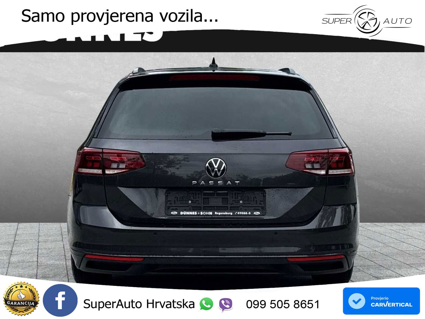 Volkswagen Passat Variant 2.0 TDI (150 KS) DSG Business LED+GR SJED+ACC