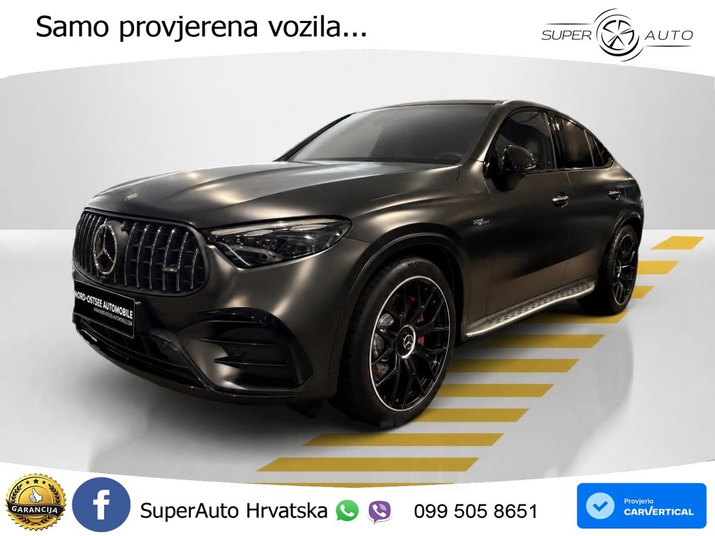 Mercedes GLC Coupe AMG 63 S E PERFORMANCE (680 KS) 4MATIC AMG SPEEDSHIFT MCT 9G ACC+HEAD+GR SJED+360+PANO