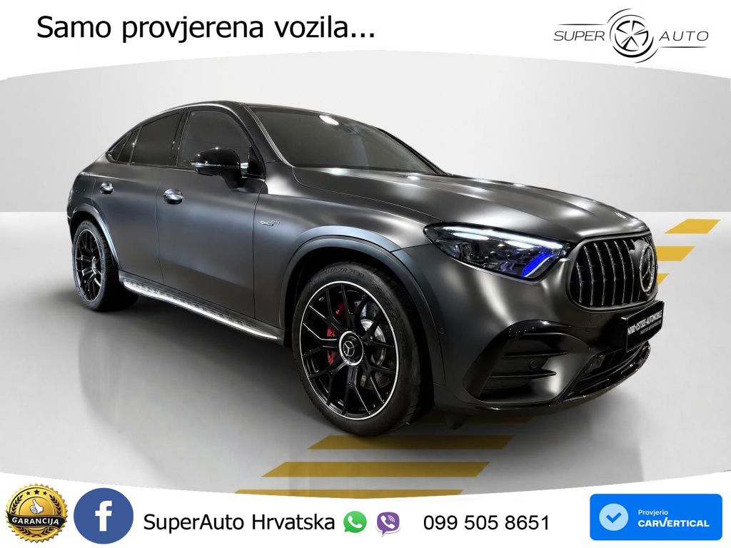 Mercedes GLC Coupe AMG 63 S E PERFORMANCE (680 KS) 4MATIC AMG SPEEDSHIFT MCT 9G ACC+HEAD+GR SJED+360+PANO