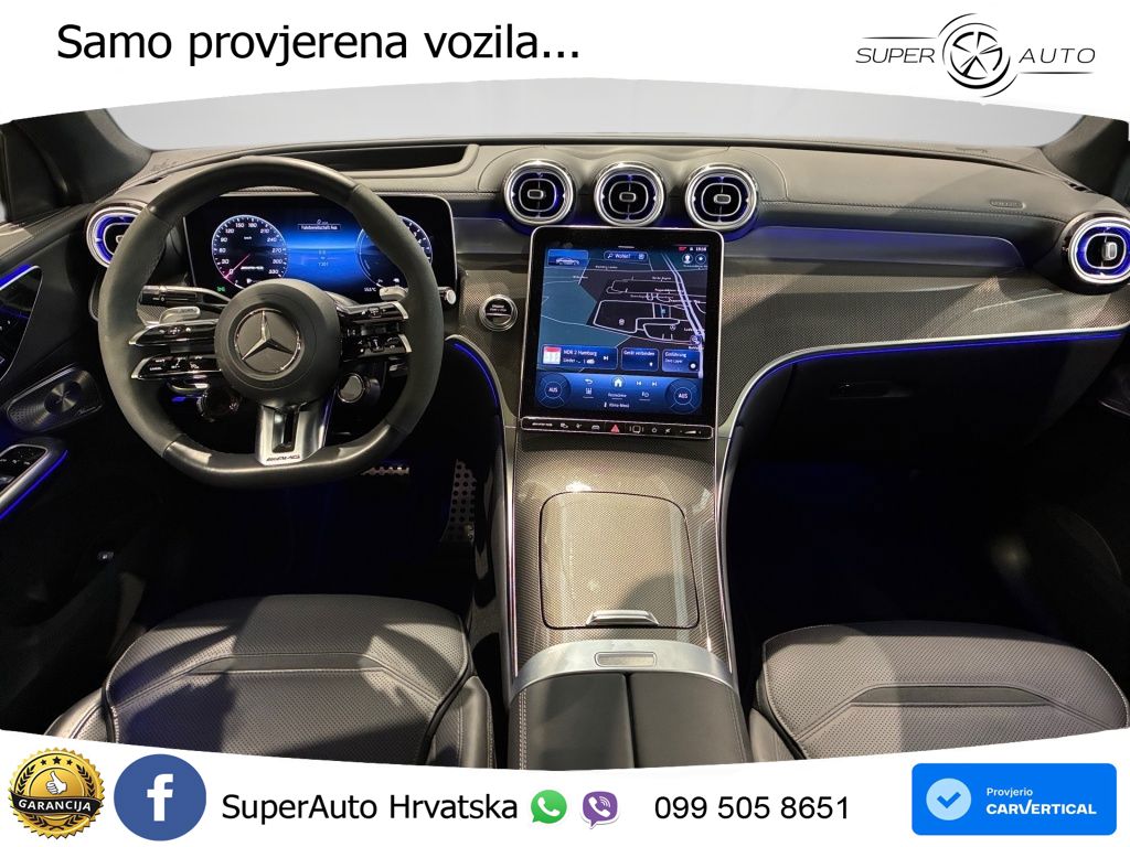 Mercedes GLC Coupe AMG 63 S E PERFORMANCE (680 KS) 4MATIC AMG SPEEDSHIFT MCT 9G ACC+HEAD+GR SJED+360+PANO