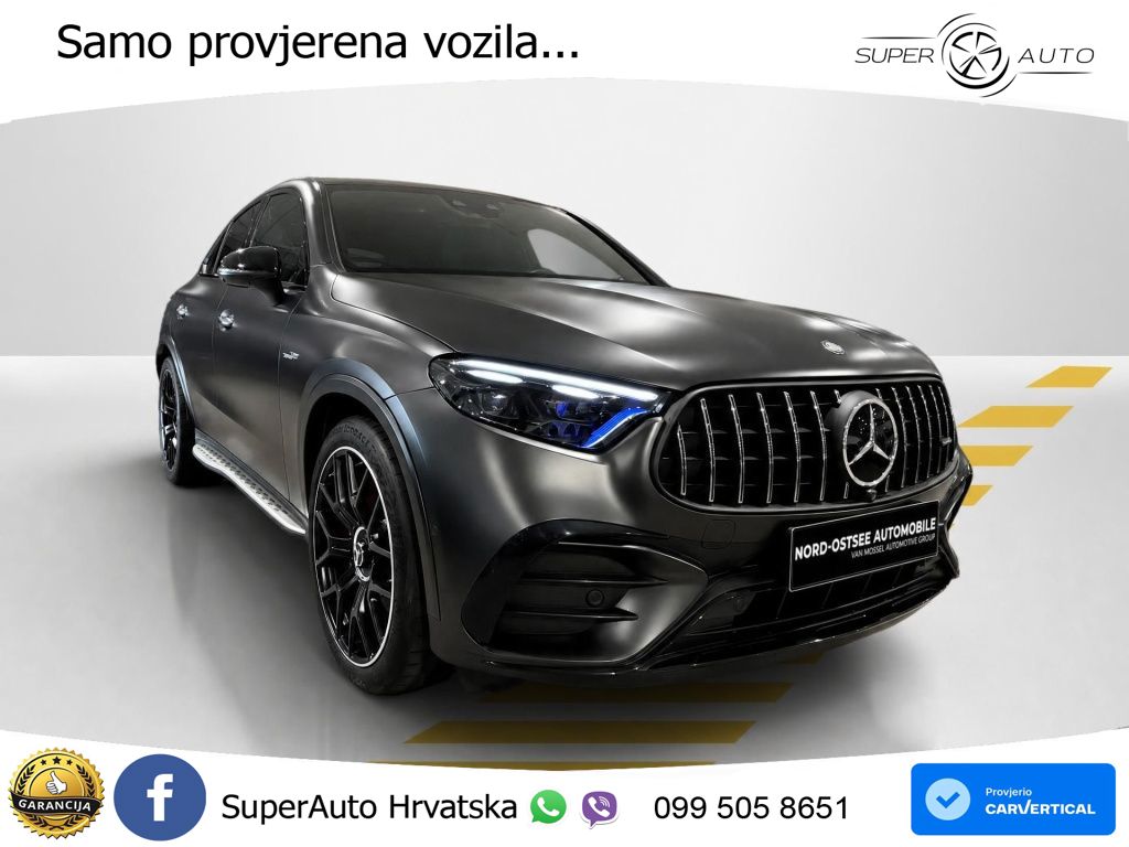 Mercedes GLC Coupe AMG 63 S E PERFORMANCE (680 KS) 4MATIC AMG SPEEDSHIFT MCT 9G ACC+HEAD+GR SJED+360+PANO