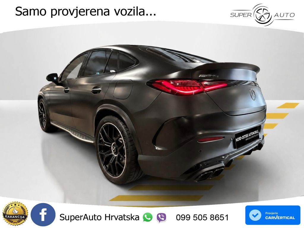 Mercedes GLC Coupe AMG 63 S E PERFORMANCE (680 KS) 4MATIC AMG SPEEDSHIFT MCT 9G ACC+HEAD+GR SJED+360+PANO