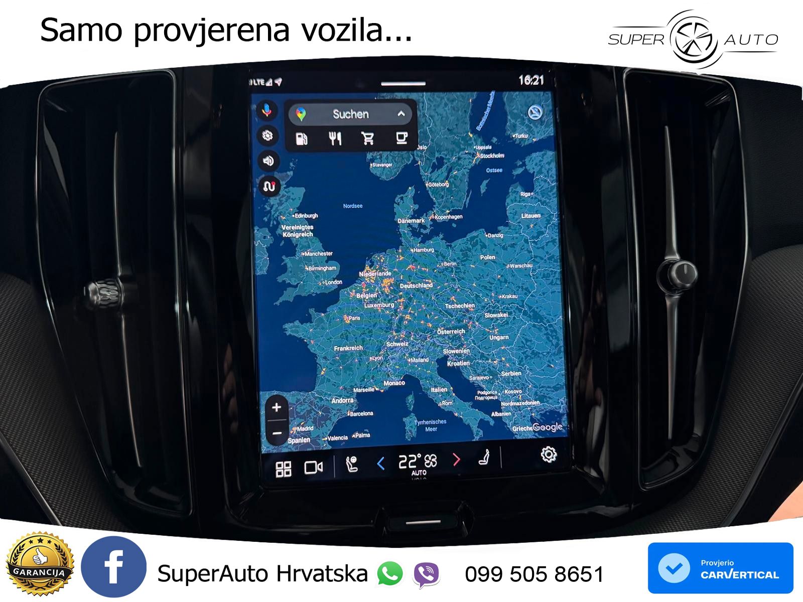 Volvo XC60 B4 Diesel FWD Geartronic LED+GR SJED+ACC