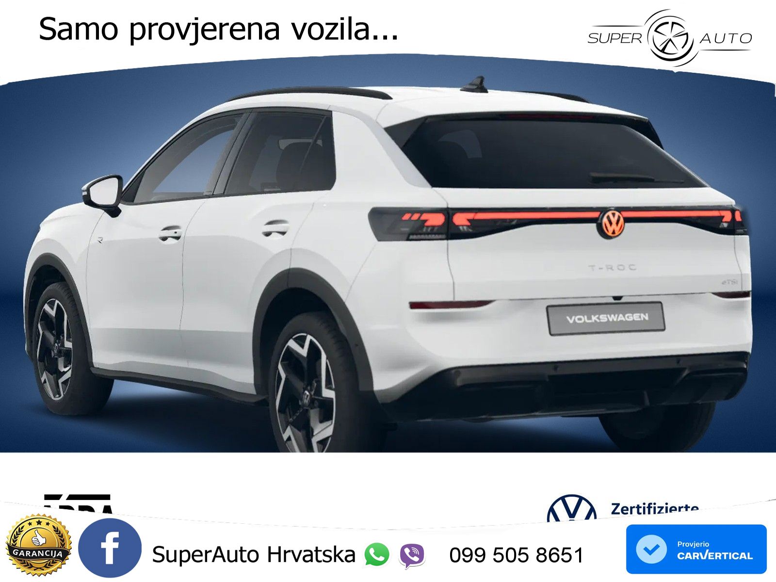 Volkswagen T-Roc II 1.5 eTSI (150 KS)  DSG MATRIX+GR SJED+KAM