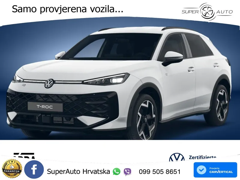 Volkswagen T-Roc II 1.5 eTSI (150 KS)  DSG MATRIX+GR SJED+KAM