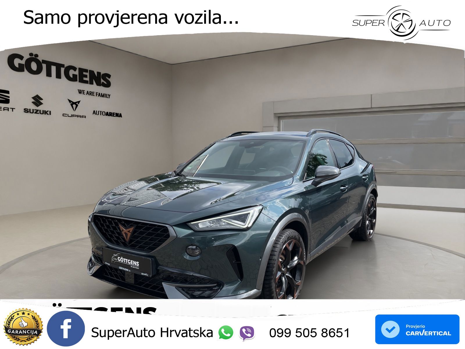Cupra Formentor 1.4 TSI (245 KS) e-Hybrid DSG VZ