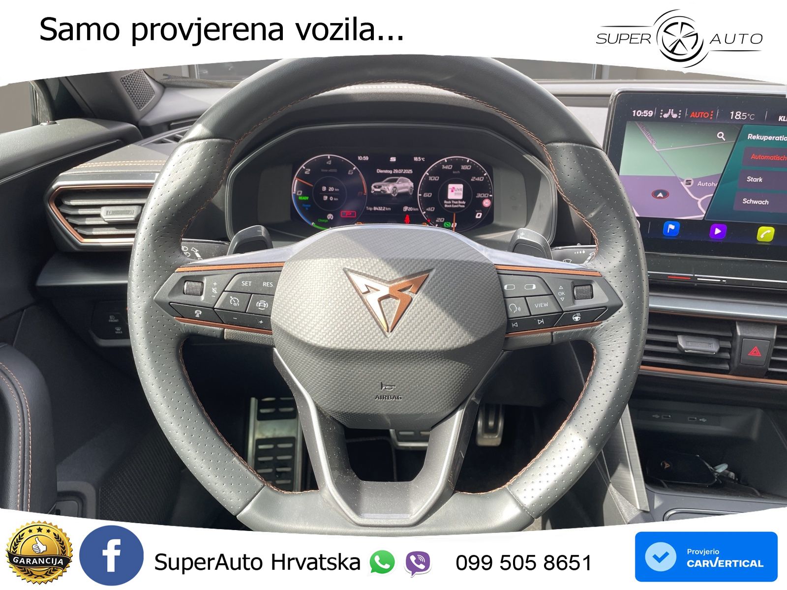 Cupra Formentor 1.4 TSI (245 KS) e-Hybrid DSG VZ