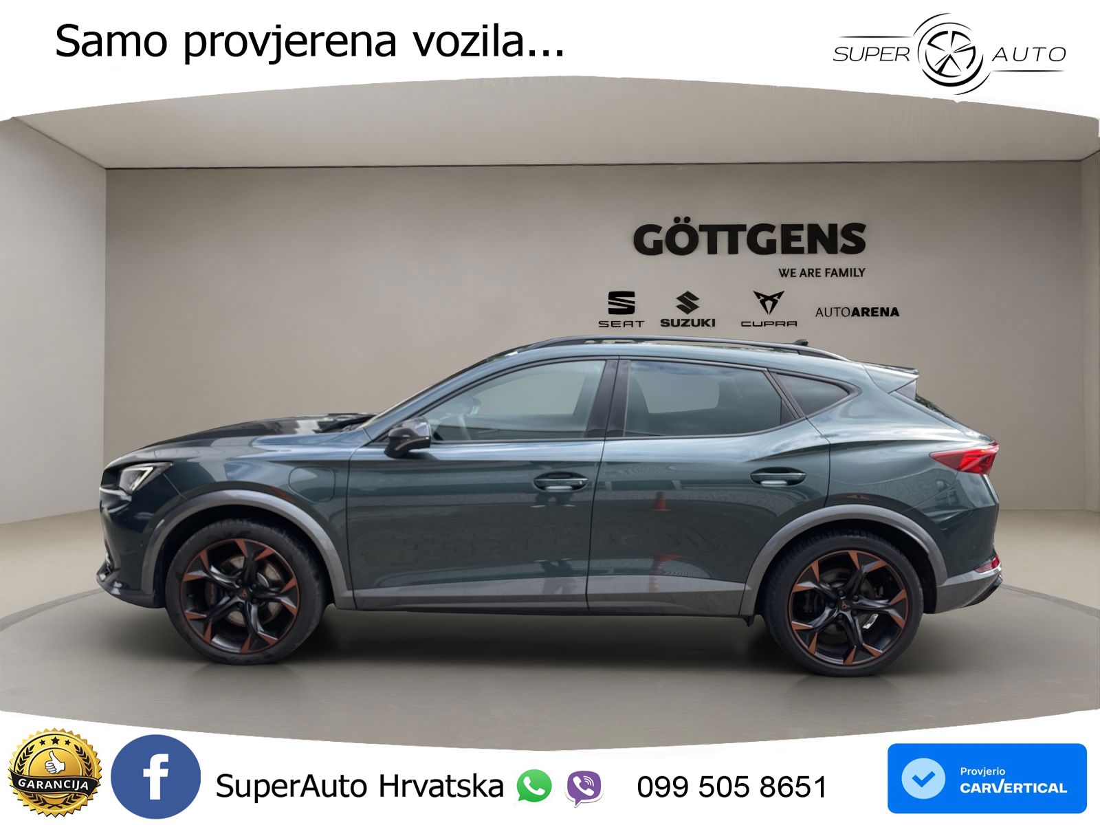 Cupra Formentor 1.4 TSI (245 KS) e-Hybrid DSG VZ