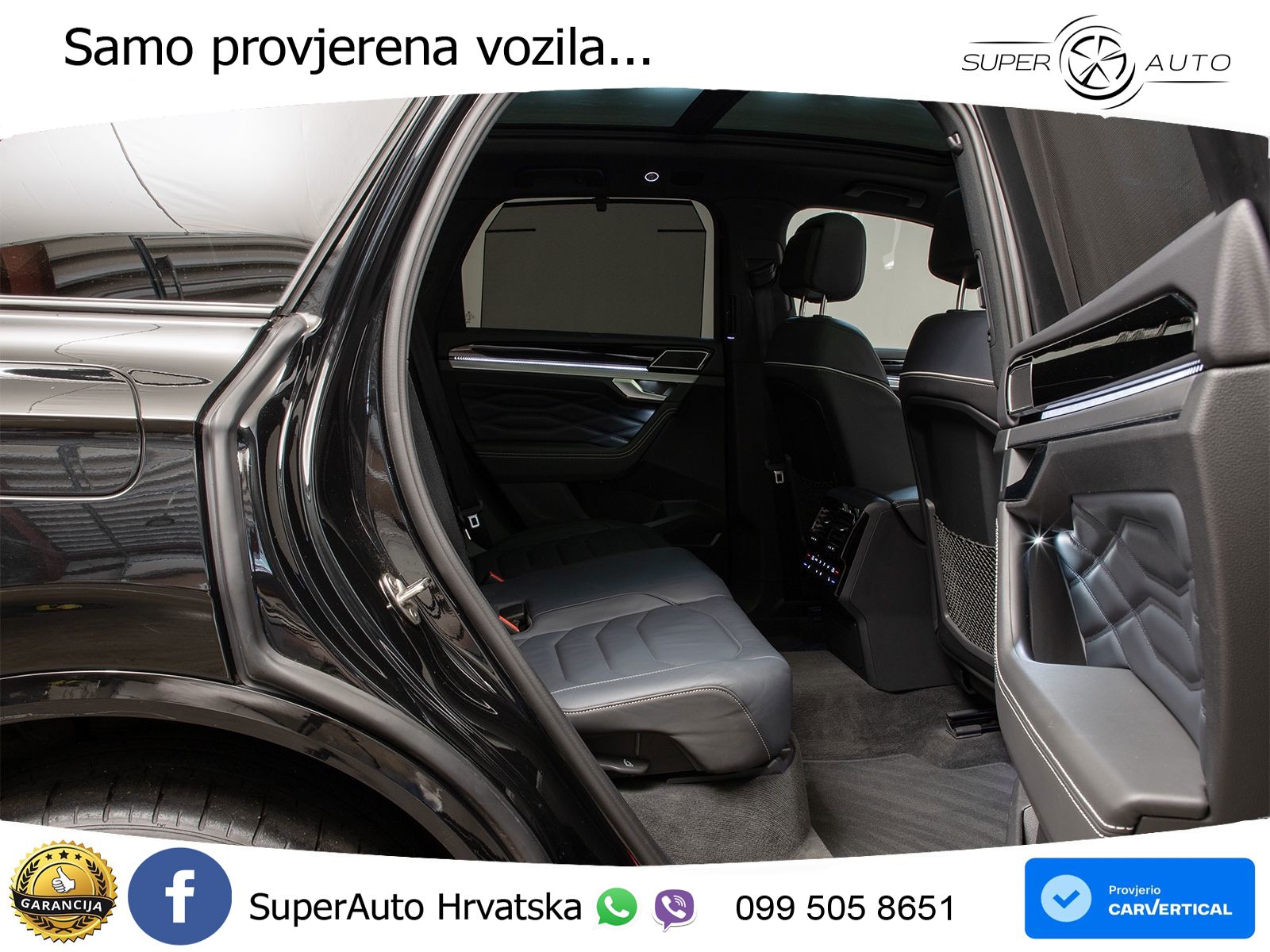 Volkswagen Touareg 3.0 V6 TDI (286 KS) 4MOTION Tiptronic ZRAČNI+ACC+GR SJED+KAM+PANO