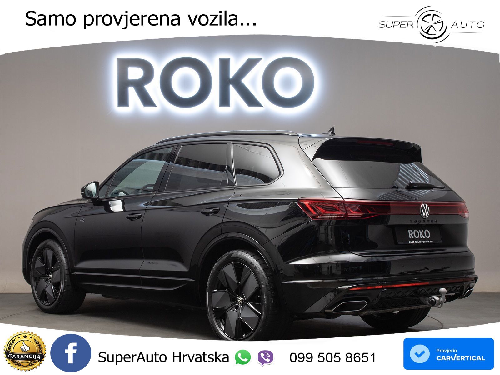 Volkswagen Touareg 3.0 V6 TDI (286 KS) 4MOTION Tiptronic ZRAČNI+ACC+GR SJED+KAM+PANO