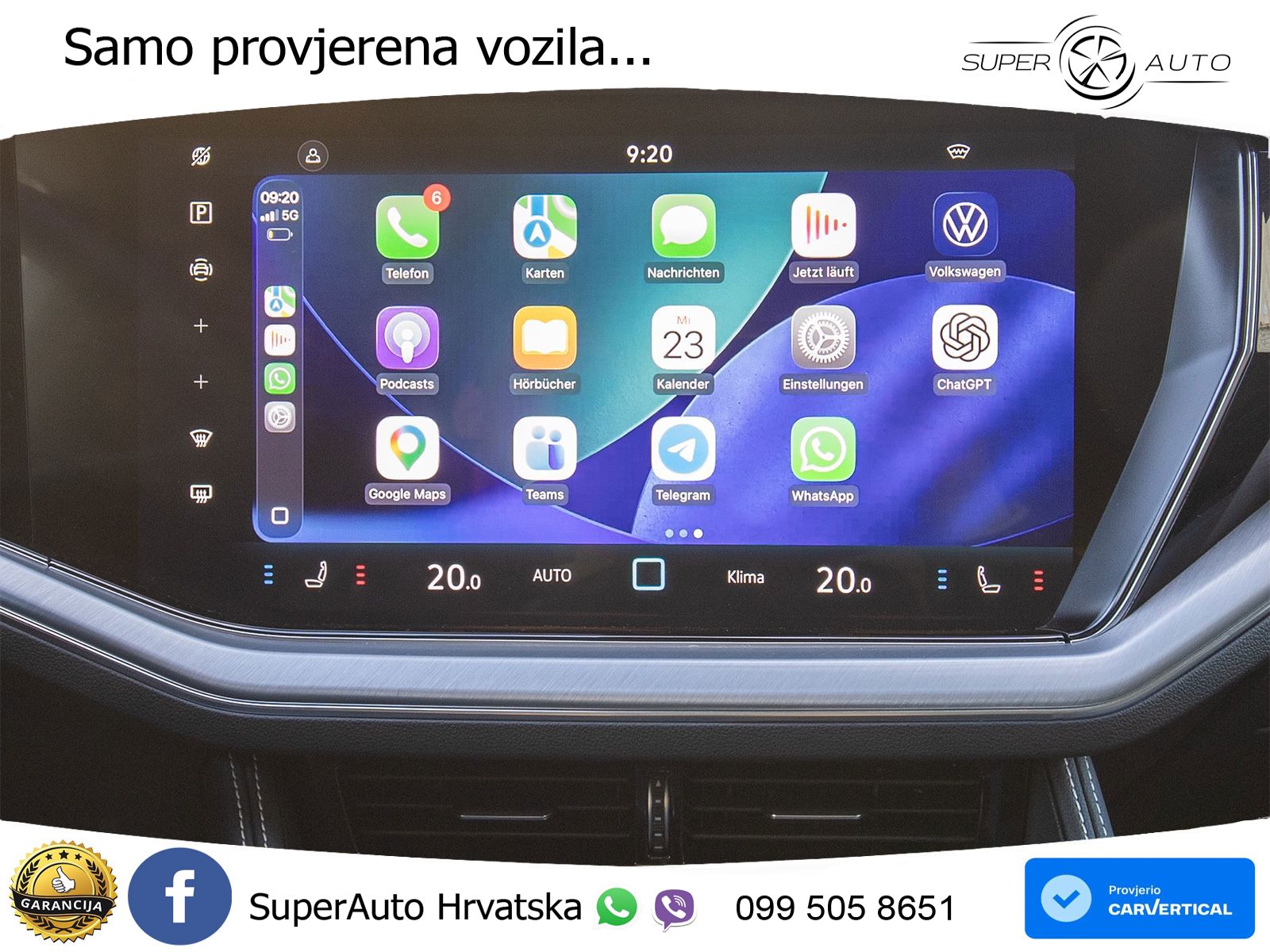 Volkswagen Touareg 3.0 V6 TDI (286 KS) 4MOTION Tiptronic ZRAČNI+ACC+GR SJED+KAM+PANO