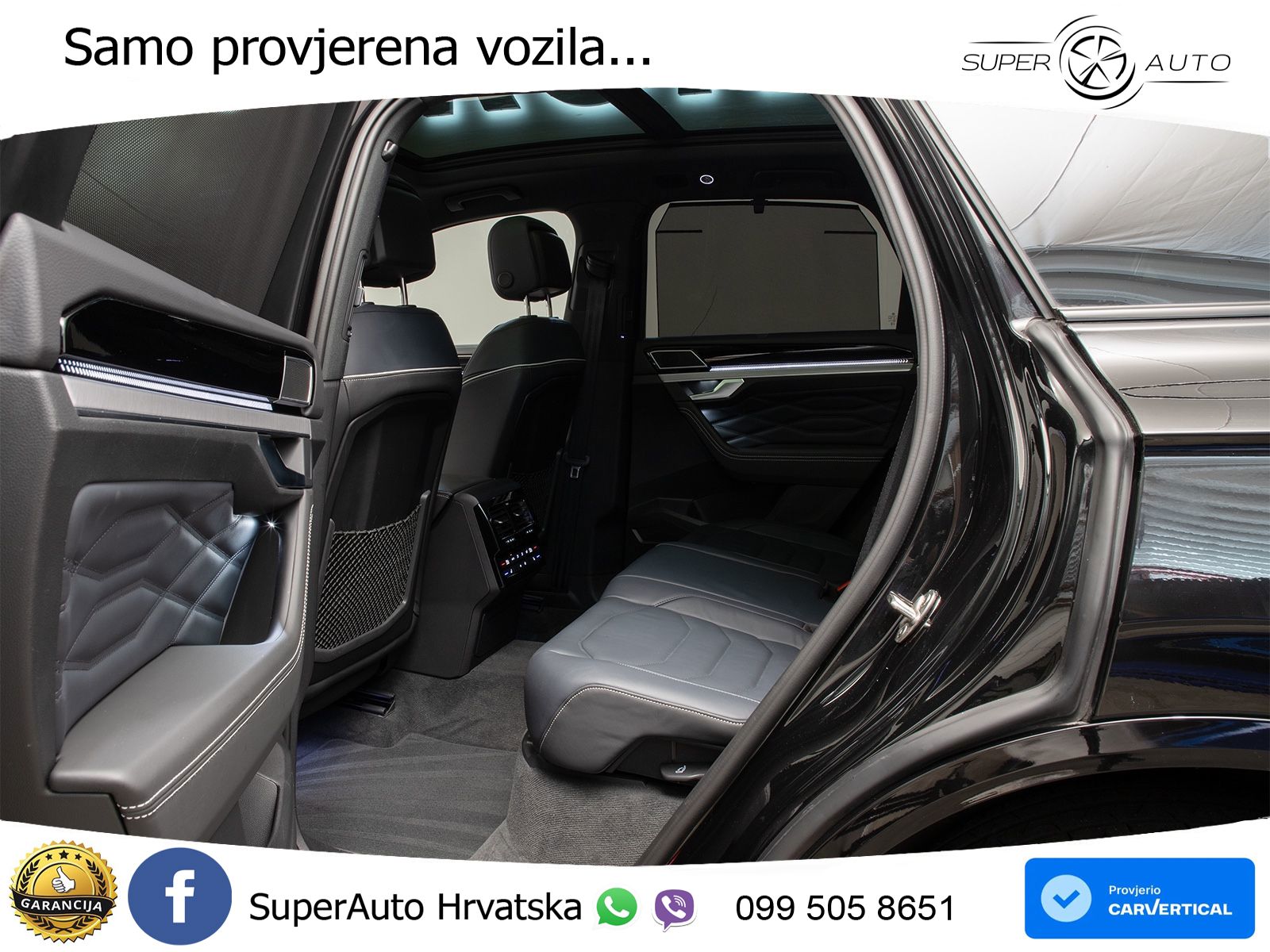 Volkswagen Touareg 3.0 V6 TDI (286 KS) 4MOTION Tiptronic ZRAČNI+ACC+GR SJED+KAM+PANO