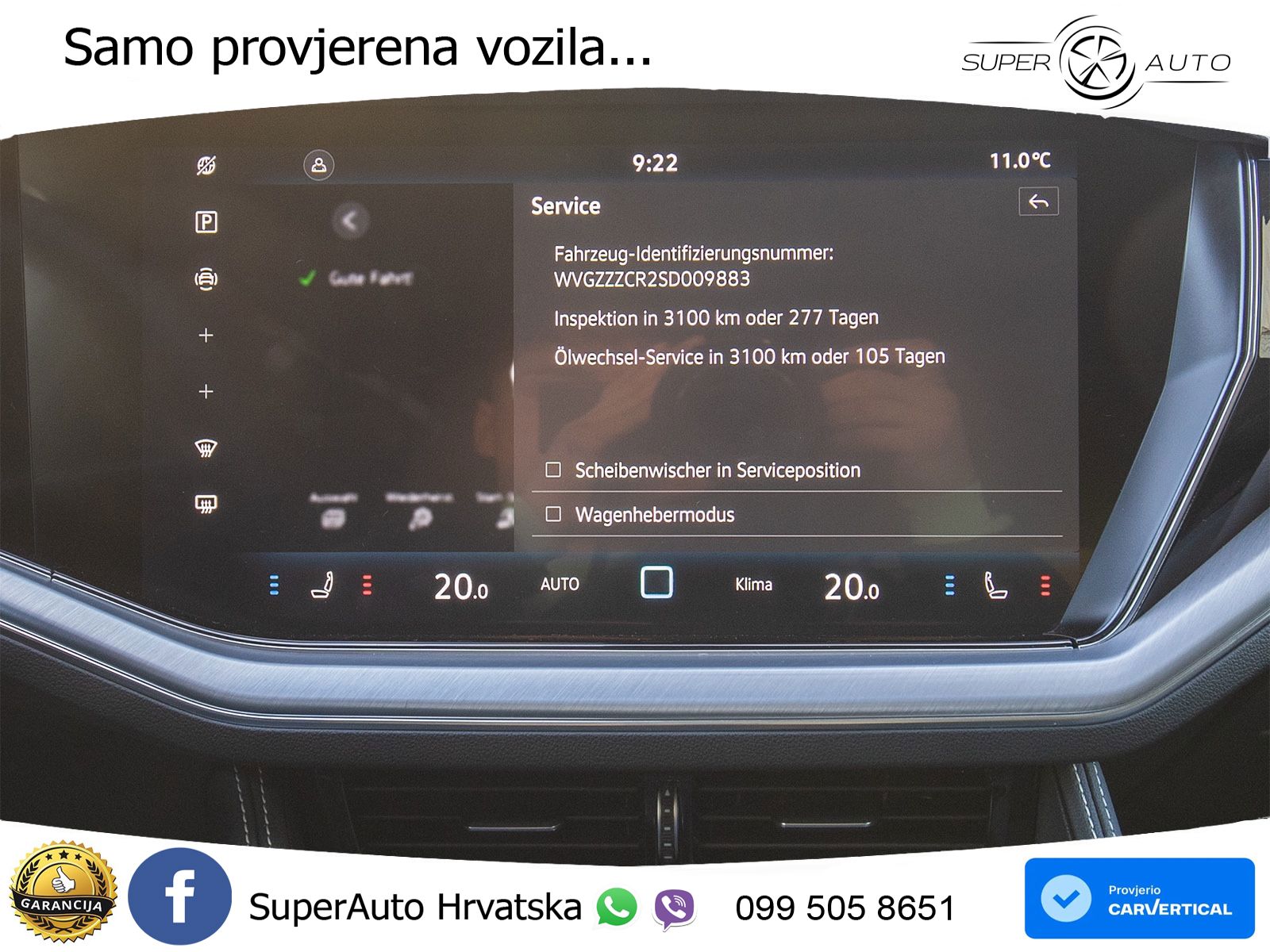 Volkswagen Touareg 3.0 V6 TDI (286 KS) 4MOTION Tiptronic ZRAČNI+ACC+GR SJED+KAM+PANO